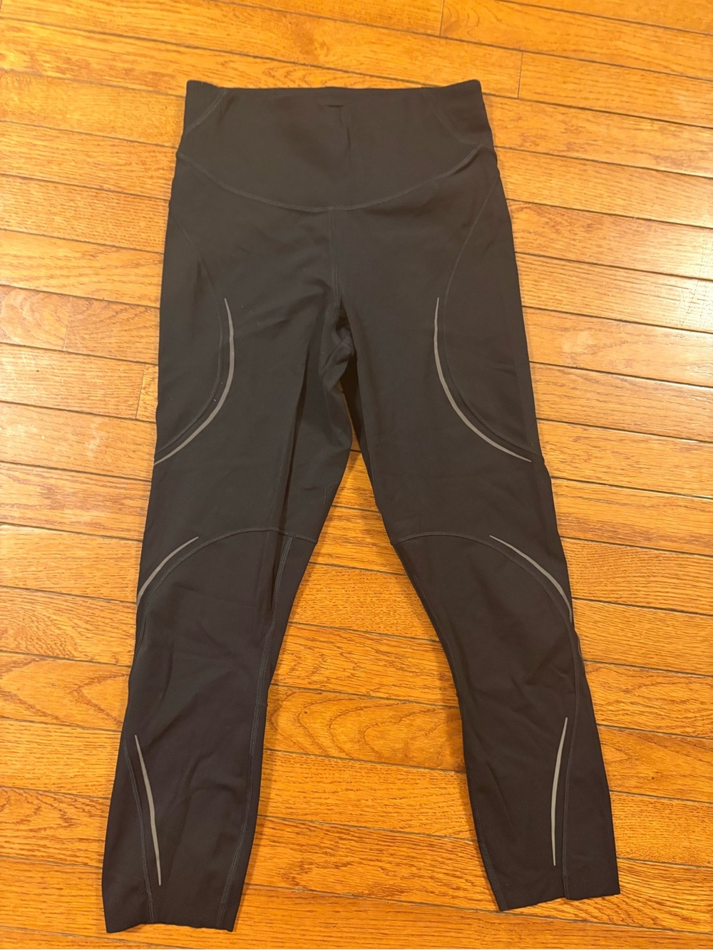 Lululemon Athletic Leggings with Reflective Accents